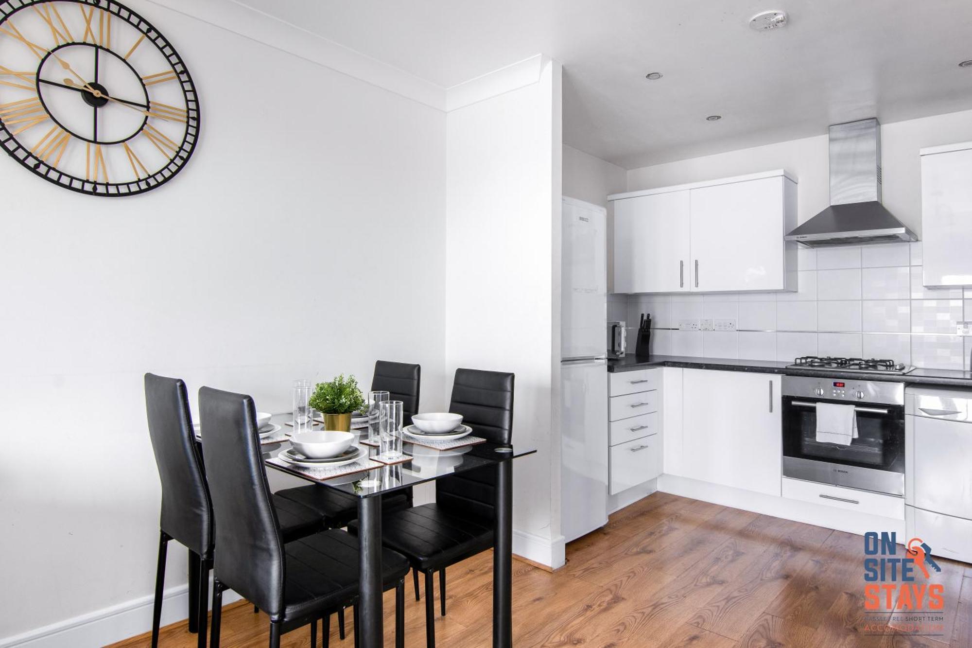 Onsitestays - Cosy 2-Bedroom Apartment With Free Parking, Wi-Fi & London Links Northfleet Dış mekan fotoğraf