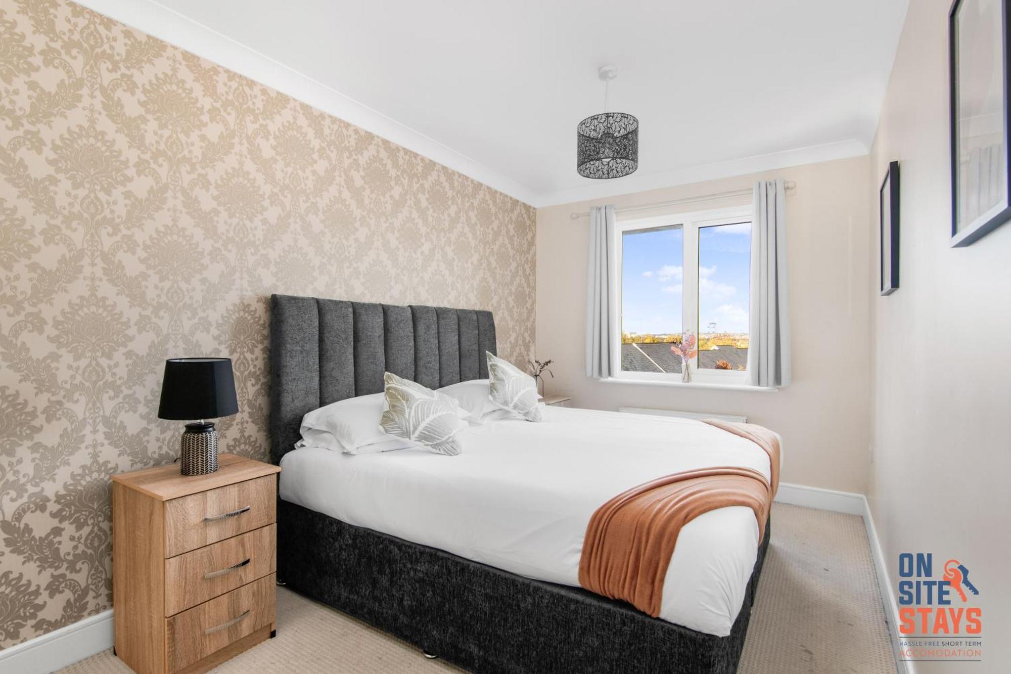 Onsitestays - Cosy 2-Bedroom Apartment With Free Parking, Wi-Fi & London Links Northfleet Dış mekan fotoğraf