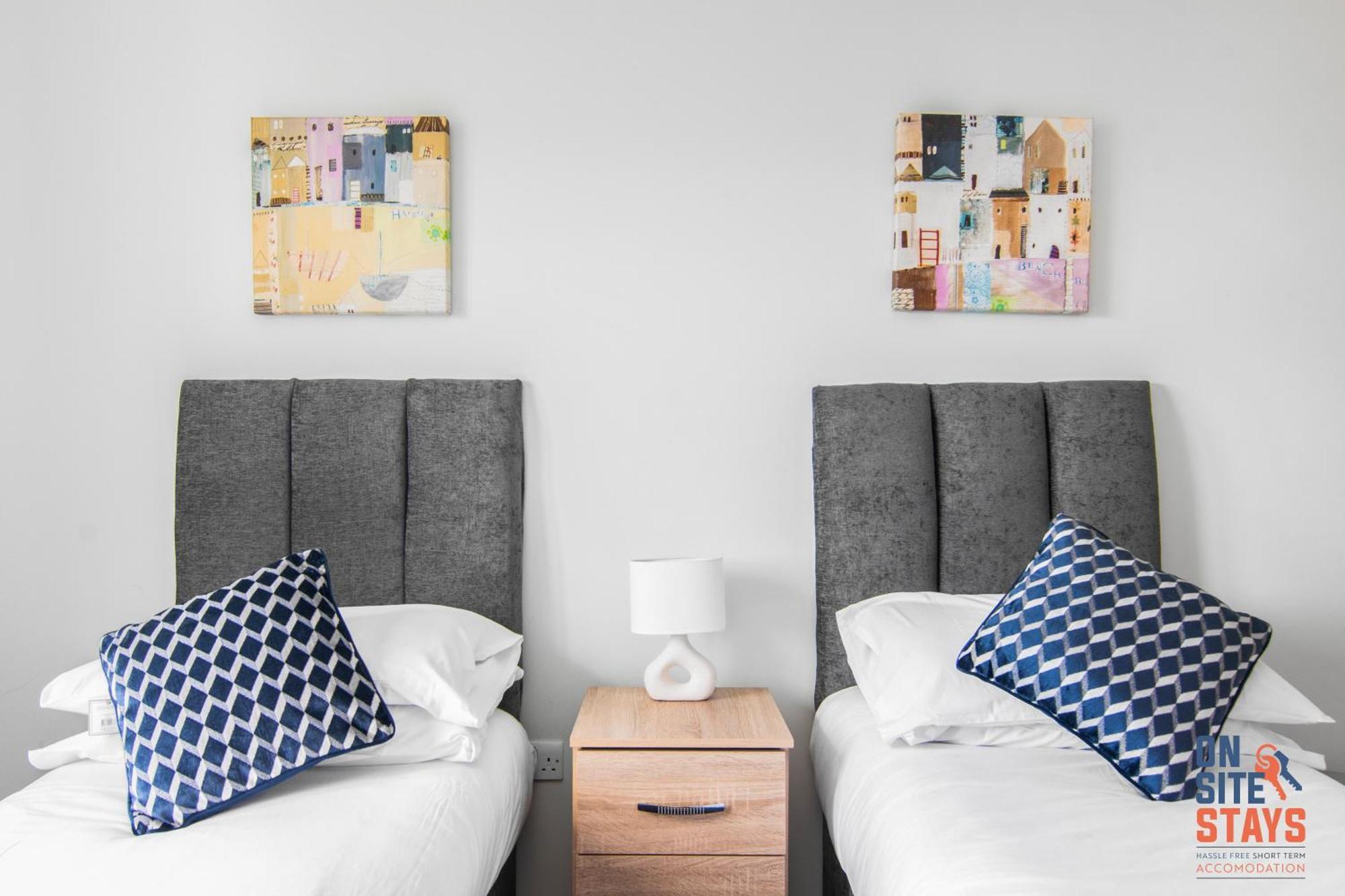 Onsitestays - Cosy 2-Bedroom Apartment With Free Parking, Wi-Fi & London Links Northfleet Dış mekan fotoğraf
